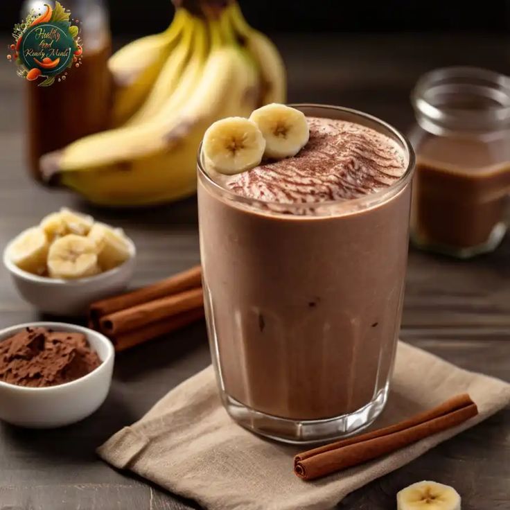 Choco Banana Bliss Shake